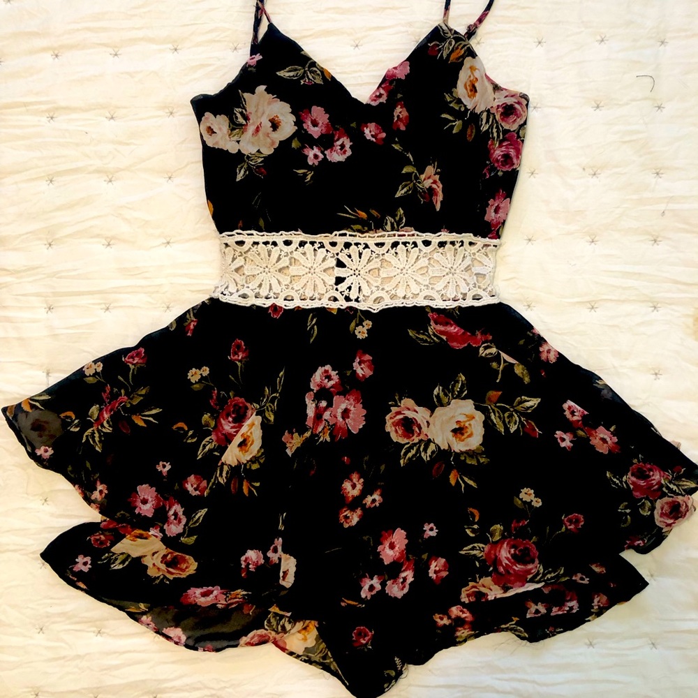 Floral Romper dress